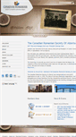 Mobile Screenshot of canadianromaniansocietyofalberta.org